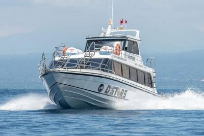 Viaje de ida y vuelta en barco rápido Nusa Lembongan