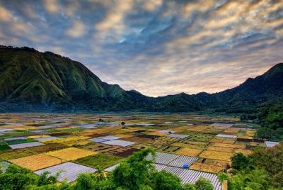 Una vista majestuosa del Senaru de Lombok