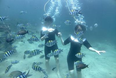 Seawalker guiado en Tanjung Benoa Seawalker guiado en Tanjung Benoa
