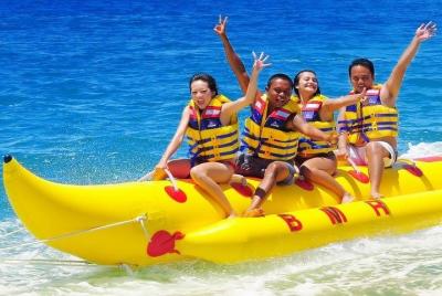 Mejor Paquete de Deportes Acuáticos-Aventura Parasailing-Banana Boat-Traslado privado Mejor Paquete de Deportes Acuáticos-Aventura Parasailing-Banana Boat-Traslado privado