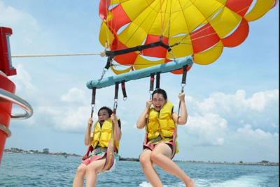 Paquete de deportes acuáticos-Traslado privado-Parasailing Adventure-Donat Boat-Banana Boat Paquete de deportes acuáticos-Traslado privado-Parasailing Adventure-Donat Boat-Banana Boat