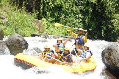 Aventura de rafting de medio día en el río Telaga Waja Aventura de rafting de medio día en el río Telaga Waja