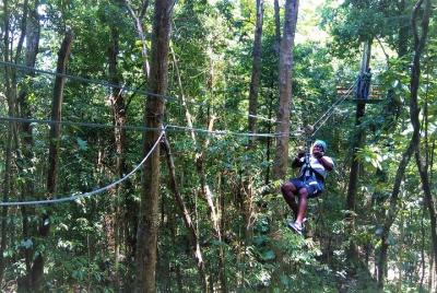 Canopy Zipline & Dunn Canopy Zipline & Dunn's River Falls Tour de aventura desde Ocho Rios
