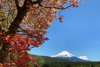 El Monte Fuji y las vistas al lago, fácil recorrido en bicicleta con visita a la aldea de artes tradicionales