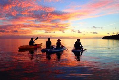 [Okinawa Iriomote] Sunset SUP / Canoa Tour en la isla de Iriomote