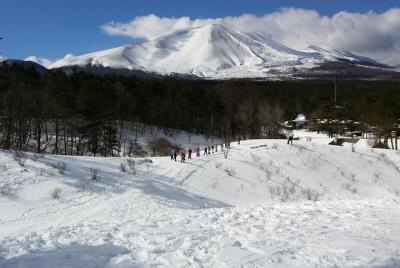 -Snow mountain hiking al pie de Asama- Karuizawa Snowshoe Tour -Snow mountain hiking al pie de Asama- Karuizawa Snowshoe Tour