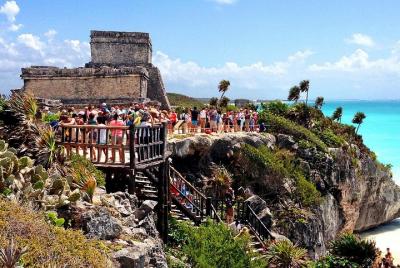 Tour a Tulum, Coba, Cenote y Playa del Carmen desde Cancún y Rivi