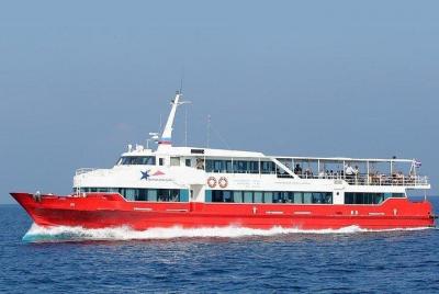 Koh Phangan a Koh Lanta por Seatran Discovery Ferry, entrenador y minivan compartida