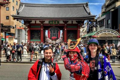 SAMURAI WALK en el tour de Asakusa