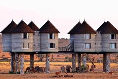 2 días (1 noche); Tsavo East y Saltlick Safari: