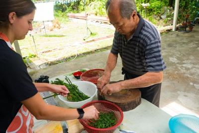 Una clase de cocina de Taste of Borneo con Market Visit