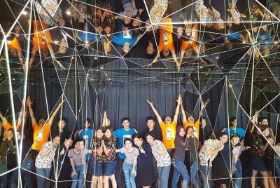 Entrada al Museo del Vidrio en Penang