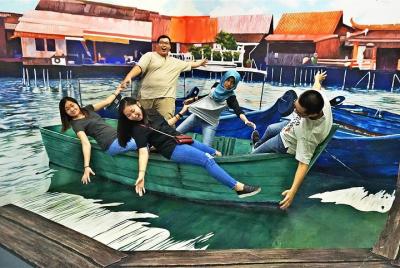 Entrada a Penang 3D Trick Art Museum Entrada
