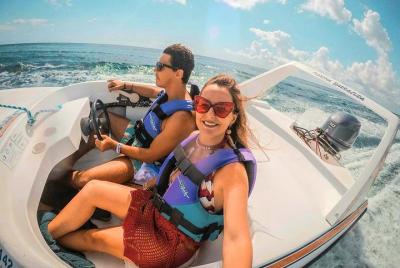 Tour en lancha rapida , snorkel en arrecife punta nizuc y museo s