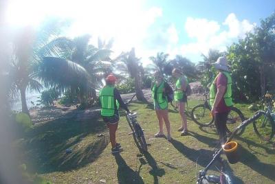 Tour en bicicleta por la Costa Maya y excursión con almuerzo, tra