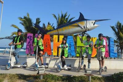 E-scooter Tour y paradas de bar, ¡recogida gratuita!