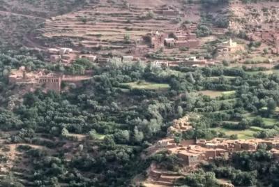 Excursiones al valle de ourika, paseo en camello.
