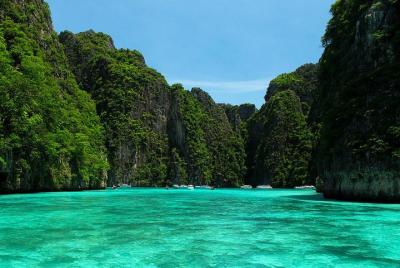 Maya Bay, Monkey Bay, Bamboo y Phi Phi Island Snorkeling Tour des