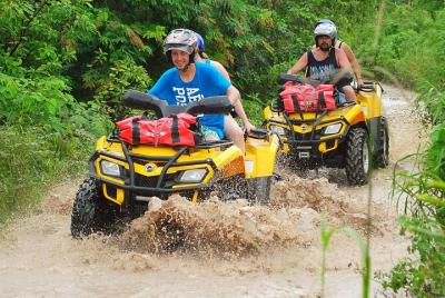 Ziplines en la jungla con ATV y Cenote nadando desde Cancún (almu