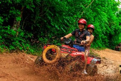 Atvs, Ziplines y Cenote de Cancún o Riviera Maya. Almuerzo y agua
