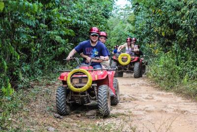 Aventura en ATV con Tirolesa y Salto Tarzán en Cenote (almuerzo i
