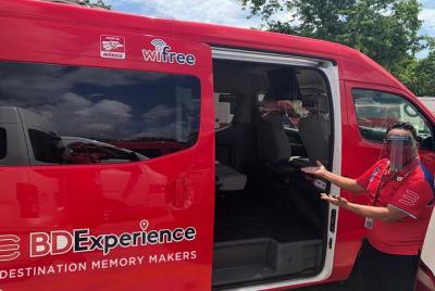 Traslado compartido ida y vuelta VAN Aeropuerto-Hotel-Aeropuerto 