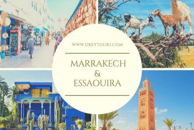Tour de 2 días a Essaouira y Marrakech desde Agadir