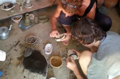 Taller privado de cerámica bereber en Chefchaouen con almuerzo