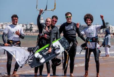 Clases de kitesurf con Ananas