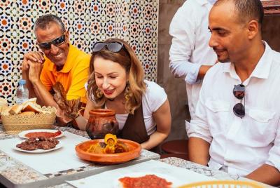 Las 10 degustaciones de Marrakech con lugareños: tour gastronómico privado Las 10 degustaciones de Marrakech con lugareños: tour gastronómico privado