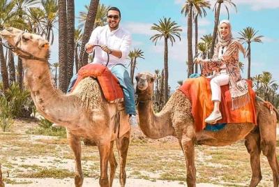 Paseo en camello por Marrakech con guía certificado