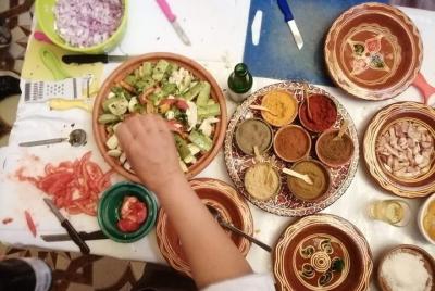 Clase de cocina en Marrakech