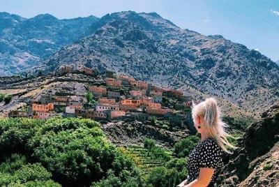 Desierto de Agafay y pueblos bereberes y montañas del Atlas, excursión de un día completo desde Marrakech