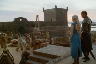 Recorrido de Instagram de Games of Thrones en Essaouira