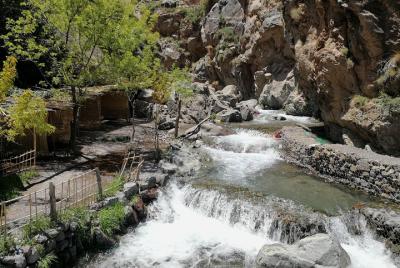 Excursión de un día a los 3 valles de las montañas del Atlas con paseo en camello