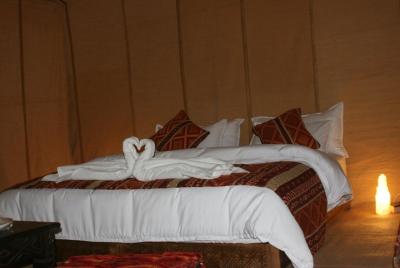 Campamento de lujo en camello