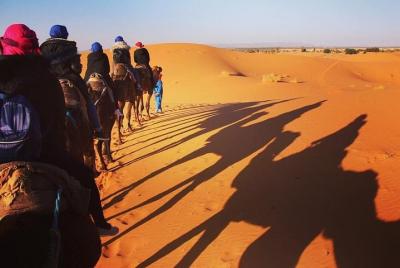 Excursión de lujo al desierto desde Rabat a Merzouga y Marrakech durante 4 días 3 noches