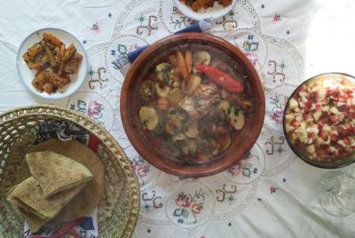 Aprende a hacer un Tajine auténtico con un local en su casa de Rabat