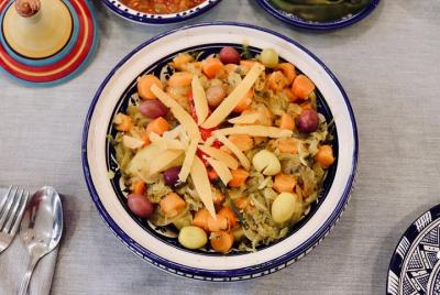 Tagine vegetariano marroquí - Experiencia culinaria