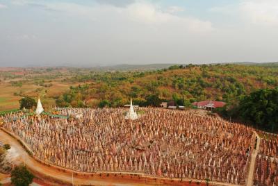 Excursión privada de aventura de un día a Kakku y Taunggyi desde el lago Inle