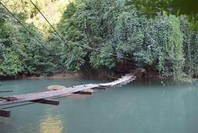 Naung Htio, Nam Ngo Trekking en cascada