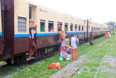 Yangon en un día en tren circular