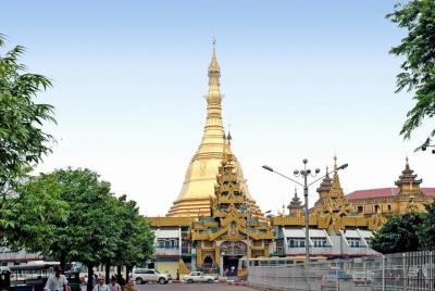 Visita de aventura de medio día en Yangon, incluida la pagoda Shwedagon