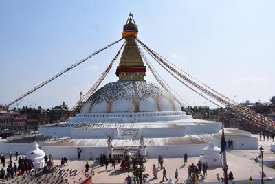 Tour de medio día por la estupa de Boudhanath en Katmandú