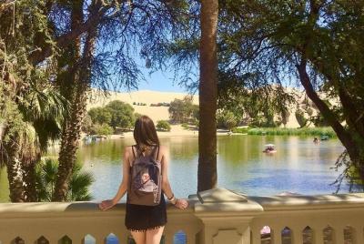 Ica y Huacachina desde el muelle de cruceros San Martín