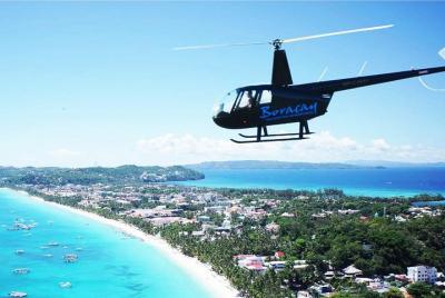 Tour en helicóptero por la playa de Boracay