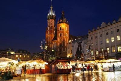 Visita al mercado navideño - Cracovia
