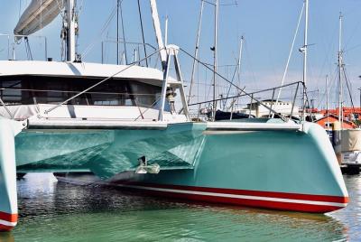 Tour en catamarán por el río Tajo en Lisboa