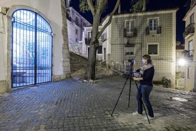 Recorrido a pie por la fotografía nocturna de Lisboa