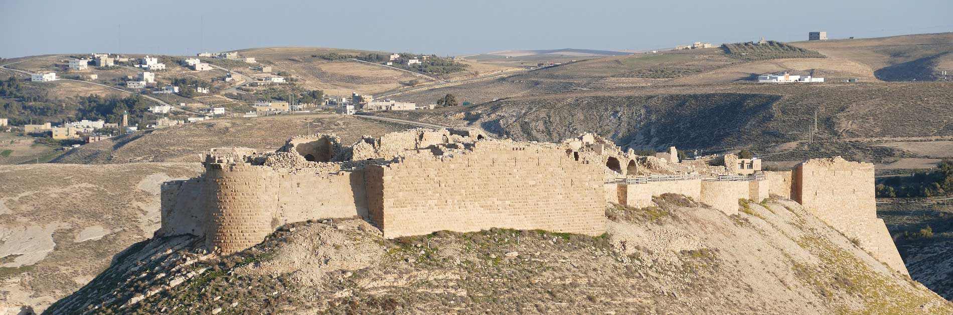 Los Castillos de los cruzados en Jordania